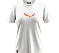Salewa Solid DRI-Release Damen T-Shirts weiss Größe L Trekking Hautfreundlich