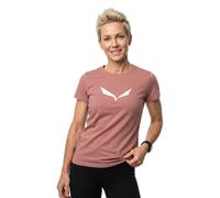 Salewa Solid Dry Kurzarm-t-shirt 3XL Desert Pink