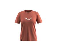 Salewa Solidlogo Dri-Release Damen T-Shirt orange perlglanz - 46
