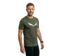 Salewa Solidlogo Dry T-Shirt M, Dark Olive, XL