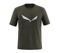 Salewa Solidlogo Dri-release® Kurzarm-t-shirt M Dark Olive
