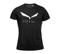 SALEWA Solidlogo Dri-Release® T-Shirt Herren, black out - 56/3X - BLACK OUT