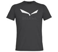 Salewa Herren T-Shirt Solidlogo Dry'ton Dri-Release Black Out XL