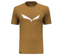 Salewa Herren Solidlogo DRI-Release T-Shirt (Größe XS, gelb)