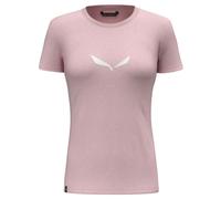 Salewa Solidlogo Dri-Release Damen T-Shirt hellrosa - 34