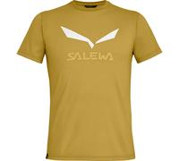 Salewa Herren T-Shirt Salewa Solidlogo Dry T-shirt Olive Oil 2X