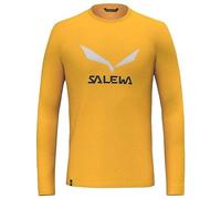 Solidlogo Dry Tee Herren Longsleeve - Salewa 2190-gold 52/XL