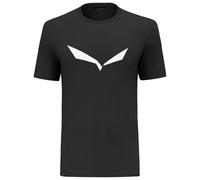 Salewa - Solidlogo Dry T-Shirt - Funktionsshirt, Gr. 3XL 56 - 3XL, schwarz (BlackOut)