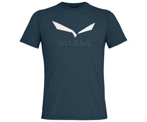 Salewa - Solidlogo Dry T-Shirt - Funktionsshirt, Gr. L 50 - L, blau (Blueberry)