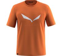 Salewa Solidlogo Dry M T-Shirt., Burnt Orange, XL