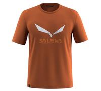 Salewa - Solidlogo Dry T-Shirt - Funktionsshirt, Gr. XS 44 - XS, rot (BombayBrown)