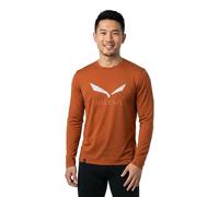 Salewa Solidlogo Dry´ton Langarm-t-shirt 3XL Bombay Brown
