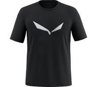 Salewa Solidlogo Dri-release® Kurzarm-t-shirt M Black Out
