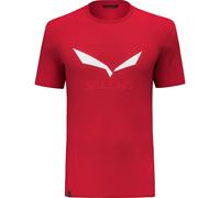 SALEWA - Solidlogo Dry T-Shirt Herren flame rot 52/XL