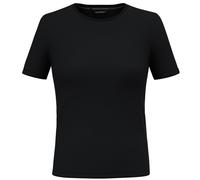 Salewa Sport-Shirt Fanes Pure Merino (2-Wege-Stretch, geruchsneutralsierend) schwarz Damen, Größe 44/38