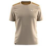Salewa Sport-Tshirt Puez Hybrid Dry'Ton (hoher Feuchtigkeitstransport) sandbraun Herren, Größe 46/S