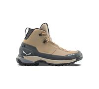 Salewa Puez Leather Mid Powertex Damen Wanderschuhe hellbraun/grau - 37
