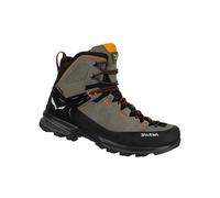 Salewa Wanderschuhe MTN Trainer 2 Mid GTX (Alpine, Veloursleder, wasserdicht) braun Herren, Größe Euro (US) 46,5 (12,5)