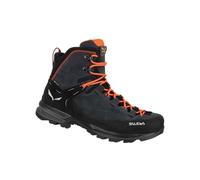 Salewa Wanderschuhe MTN Trainer 2 Mid GTX (Alpine, Veloursleder, wasserdicht) onyxschwarz Herren, Größe Euro (US) 45 (11,5)