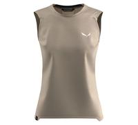 Salewa Trekkingtop "Puez Merino" in Taupe - Größe 40 | Damen Outdoor Tops Shirts