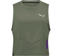 Pedroc Dry Light Tank W - Superleichtes Damen-Tanktop fürs Speed Hiking - Salewa 5A50-faded green IT 42 / DE 36