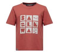 Salewa Kurze ärmel T-shirt Kinder Junior Graphic Rot Größe 21-24 mesi