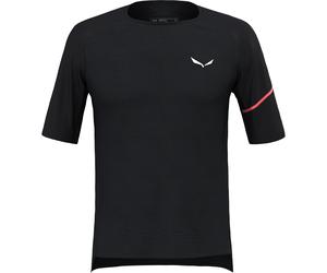 Salewa Vento AM Herren T-Shirts schwarz Größe S Trekking Merinowolle | Lyocell (Tencel™)