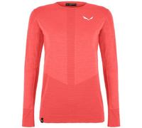 Salewa W Zebru Responsive L/S - Pullover Langarm - Damen I48 D42 Red