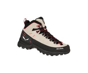 Salewa - Wanderschuhe für den Winter - Alp Mate Winter Mid Wp W Oatmeal/Black für Damen aus Leder - Größe 5,5 UK - Beige Beige 5.5 UK