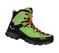 Salewa Wanderschuhe MTN Trainer 2 Mid GTX (Alpine, Veloursleder, wasserdicht) grün Herren, Größe Euro (US) 44,5 (11)