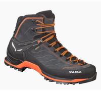 Salewa Wanderschuhe Mtn Trainer Mid GTX (Trekking, wasserdicht) asphaltgrau/orange Herren, Größe Euro (US) 46 (12)