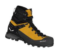 Salewa Wanderschuhe Ortles Ascent Mid GTX (Alpine, Veloursleder, wasserdicht) gold/schwarz Herren, Größe Euro (US) 44,5 (11)
