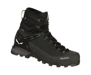 Salewa Wanderschuhe Ortles Ascent Mid GTX (Alpine, Veloursleder, wasserdicht) schwarz Herren, Größe Euro (US) 40 (7,5)