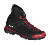 Salewa Wanderschuhe Ortles Light MID Powertex (Winterwanderung/Trekking, wasserdicht) schwarz/rot Herren, Größe Euro (US) 44,5 (11)