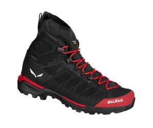 Salewa Wanderschuhe Ortles Light MID Powertex (Winterwanderung/Trekking, wasserdicht) schwarz/rot Herren, Größe Euro (US) 44,5 (11)