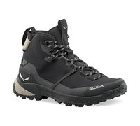 Salewa Wanderschuhe Puez 2 Mid Powertex (Trekking, wasserdicht, atmungsaktiv) schwarz Damen, Größe Euro (US) 40 (8,5)