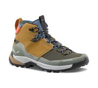 salewa puez mid powertex wanderschuhe braun grau