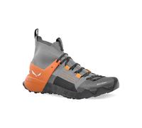 Salewa Wanderschuhe Wildfire NXT Knit (Zustieg, 3F System) grau/schwarz/orange Herren, Größe Euro (US) 44 (10,5)