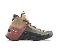Salewa Wanderschuhe Wildfire NXT MID GTX (Zustieg/Speed-Hiking, wasserdicht) beige/rot/grau Damen, Größe Euro (US) 40 (8,5)