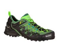 Salewa - Wildfire Edge GTX - Approachschuhe, Gr. 40 UK 6.5, schwarz/grün/oliv (Myrtle/FluoGreen)