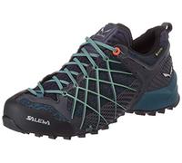 SALEWA, Wildfire Gore-Tex Damen Zustiegsschuhe, Blau/Rot, 38.5