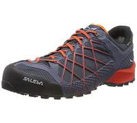 Salewa MS Wildfire Gore-TEX Herren Trekking- & Wanderhalbschuhe, Blau (Ombre Blue/Fluo Orange), 46.5 EU