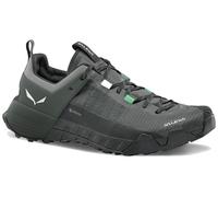 Salewa Approachschuhe Wildfire NXT GTX Gore-Tex Herren Grau (Onyx/IrishGreen) Größe 45