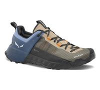 salewa wildfire nxt gtx wanderschuhe herren beige blau 9 42.1/2