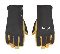 Salewa Winterhandschuhe Ortles PTX/TWR (isoliert, warm und wasserdicht) schwarz/gelb Herren, Größe S