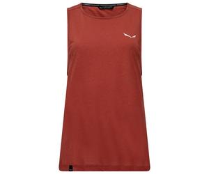Salewa - Women's Agner Hemp/DST Tank - Tank Top, Gr. L 40, rot (EtruscanRed)