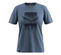 Salewa Women's Eagle 3cime T-Shirt W Small tee, Java Blue, XXS, Java Blue, XXS