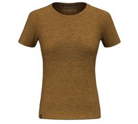 Salewa Women's Eagle Dotted MTN Am T-Shirt W, Golden Brown, XXS, golden brown, XXS