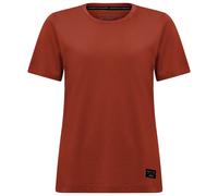 Salewa Damen T-Shirt Salewa Eagle Logo Patch T-Shirt Etruscan Red 36
