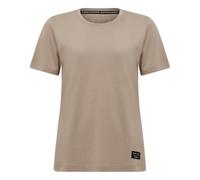 Salewa - Women's Eagle Logo Patch T-Shirt - T-Shirt, Gr. XXS 32, beige/braun (Quicksand)